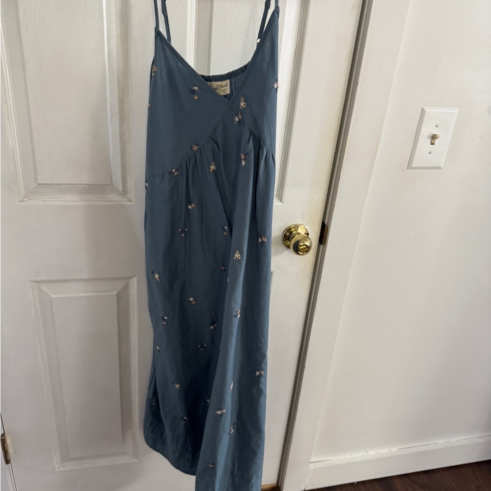 Target Blue Floral Maxi Dress